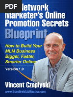 The Network Marketer S Online Promotion Secrets Blueprint