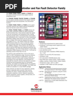 Fan Speed Controller and Fan Fault Detector Family: Features