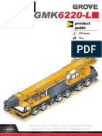 Grove GMK6220L - Loading Chart