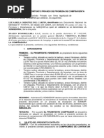 Contrato Privado de Promesa de Compraventa (1) 2