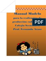 MANUAL MODELO Radio Escolar