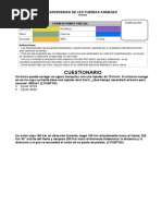 Cuestionario: Universidad de Las Fuerzas Armadas Espe