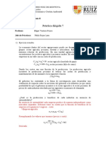 Práctica Dirigida 7: Profesor: Jefe de Prácticas: Pablo Rojas Lara