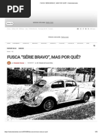 Fusca "Série Bravo", Mas Por Quê - Autoentusiastas