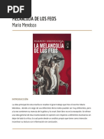 Reseña Melancolia de Los Feos.