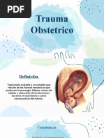 Trauma Obstetrico