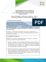 Guía de Actividades y Rúbrica de Evaluación - Unidad 2 - Fase 3 - Sistemas de Labranza y Condicionantes Del Suelo