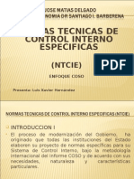 Normas Tecnicas de Control Interno Especificas