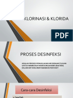 Klorinasi & Klorida