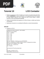 t10 LCD Contador