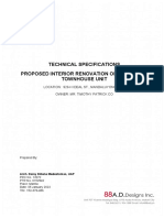 MANDA-TOWNHOUSE - Technical Specifications