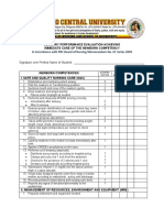 Checklist For Newborn