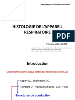 Histologie Appareil Respiratoire