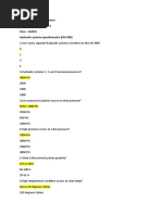 Hydraulic Systems Questionnaire