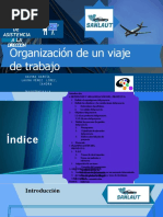 Power Point - Organización de Un Viaje de Trabajo