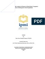 Bayu Surya Pamugar Sugeng - Financial Health Analysis in Property and Real Estate Companies Before and During The Covid-19 Pandemic