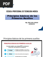 1.2 Principios de Los Primeros Auxilios