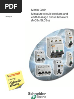 Miniature Circuit-Breakers and Earth Leakage Circuit-Breakers (Mcbs/Elcbs)