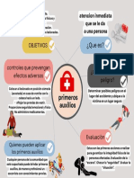 Mapa Mental Profesional Colorido Gris