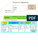 Mrcls 2 de Nov. XQ Las Plantas Son Verde