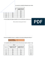 Ejercicios en Clase Equilibrio de Mercado