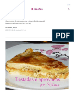 Pizza Fechada - Receitas - Receitas