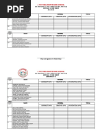 Score and Tabulation Sheet