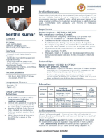 Senthil Resume