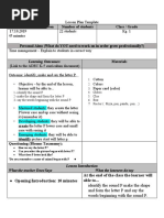 Lesson Plan Letter P - 2