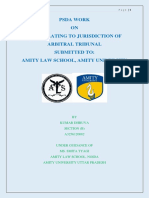 Adr Psda Work On Arbitral Jurisdiction PDF