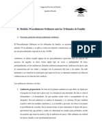 Modulo Ii Procedimiento Ordinario Ante Los Trib de Flia