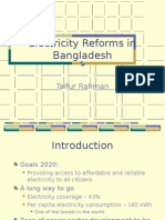 Electricity Reforms in Bangladesh: Taifur Rahman