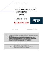 390 - Computer Programming Concepts (Open) - R - 2020