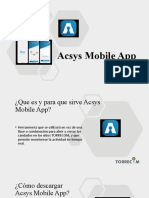 Acsys Mobile App