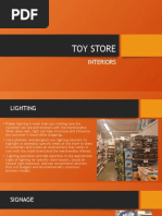 Toy Store Design Literature Study