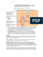 Lesson 1 - Section 5.1 - Chemical and Physical Change