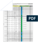 Matriz de Modificación de Tuberias