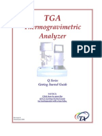 Thermogravimetric Analyzer: Q Series Getting Started Guide