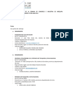 Orden Procesal #01 Intalado El Proceso y Reglas Del Arbitraje