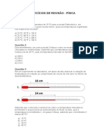 Exercícios de Revisão-Física