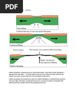 Earth Science Week 3 SLHT 5 Exercise 1