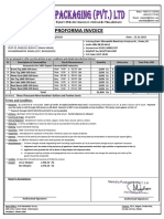 Date: 15.11.2022 MPL/BSL-02 (1090) /2022: Proforma Invoice No