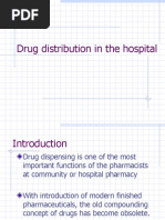 Drug Distribution in The Hospital