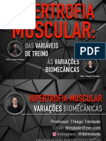 Curso On-Line - Hipertrofia Muscular