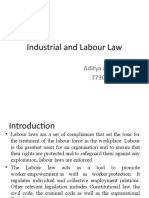 Industrial and Labour Law