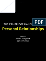 The Cambridge Handbook of Personal Relationships