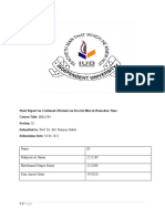 Mba504 Report