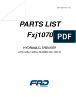 Fxj1070 Parts List