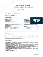 Form 1 Course Outline