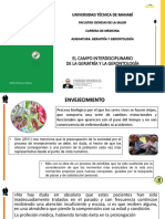 Clase 3. Campo Interdisciplinario de La Geriatría y Gerontología